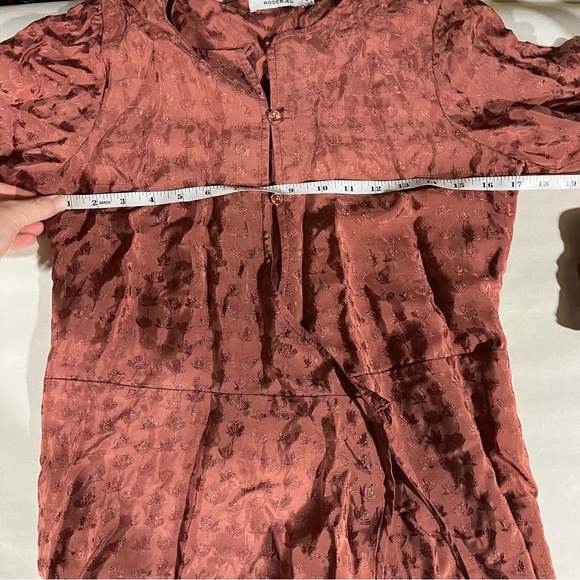 Rodebjer Long Sleeve Mauve Wrap Dress XS - Picture 5 of 7